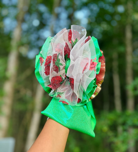 Berry ruffle   (Please add notes clip or wrap)