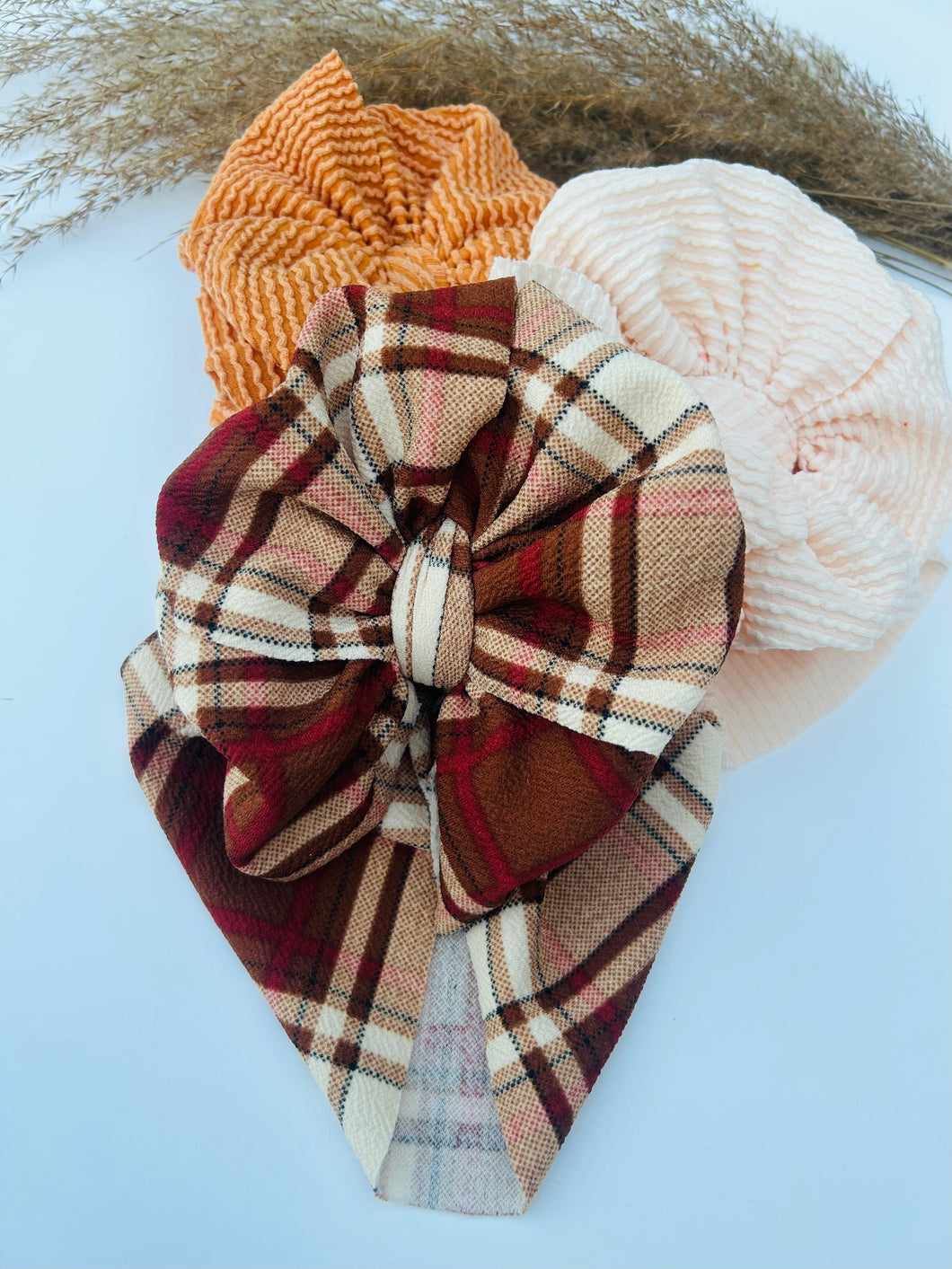 Messy Plaid (Clip, Nylon, Wrap)