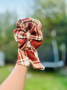Messy Plaid (Clip, Nylon, Wrap)